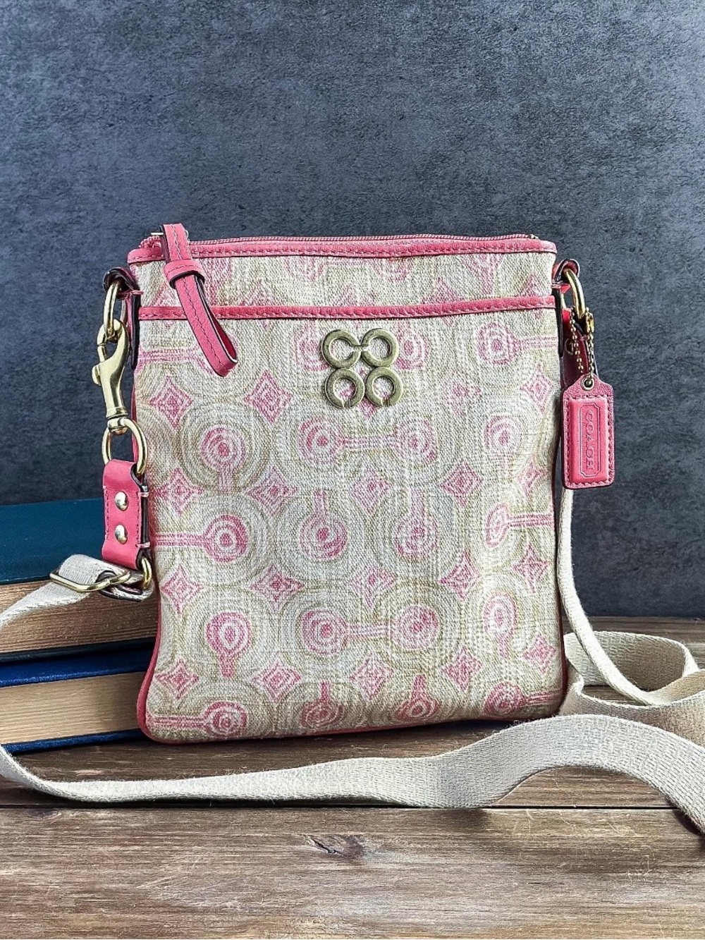 Coach Op Art Audrey Swingpack crossbody bag, Y2K